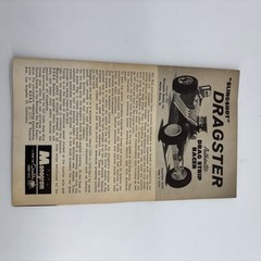1959 MONGRAM SLINGSHOT DRAGSTER (ORIGINAL NOT REISSUE) W INSTRUCTIONS, PC49-98