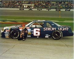 1/24 POWERSLIDE 1988-89 #6 MARK MARTIN STROH’S LIGHT FORD T-BIRD NASCAR DECAL
