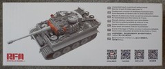 1/35 Tiger I w/ Interior & Clear Parts Rye Field Model #5025 Factory Sealed MISB