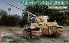 Rye Field Models 5008 1:35 Bergepanzer Tiger I SdKfz 181 Italy Military Tank Kit