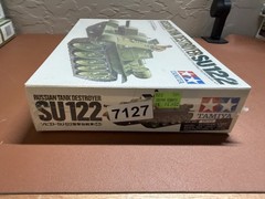 Tamiya 1/35 #35093 SU-122 Russian Tank Destroyer Model Kit 7127