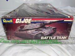 Vintage Revell G.I Joe Battle Tank Plastic Model Kit #8902U1 FACTORY SEALED