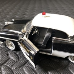 Vintage Signature Orange County Sheriff 1956 Plymouth Police Car Model