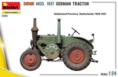 MiniArt 1/24 GERMAN TRACTOR D8506 MOD. 1937 #24003📌USA📌