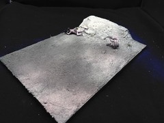 1/35 Scale WWII Diorama Display Base Military Model Terrain Scenic Scene