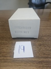 Vintage AMT ERTL 1983 Chevrolet Cavalier Silver Metallic Dealer Promo Car