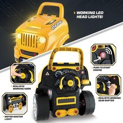 SpringFlower Toys Gifts for 3 4 5 6 7 8 Years Old Boys, Large Truck Engine,…