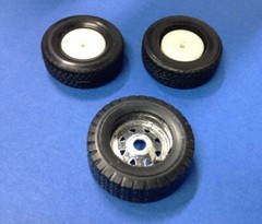 Junkyard Parts- Two 6 Lug wheels & Tires And One Jeep Wheel & Tire
