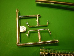 Kenworth W900 Rig Semi 1/25 Truck Chrome Exhaust Pipe Dual Stack Grab Handle
