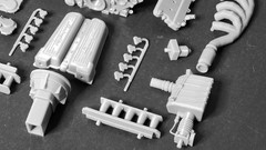 Lamborghini Huracan V10 engine / 3D 8 12 18 24 Tamiya Revell Monogram AMT IXO