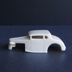 Jimmy Flintstone 1933 Plymouth slot car H:O scale resin body JFSL49