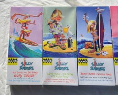 Hawk Silly Surfers Model Kits Complete Set Lot of 5 2003 New Factory Sealed