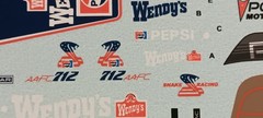1985 Pontiac Trans Am 1/24 Prudhomme Funny Car Decal Sheet Snake Pepsi Wendys