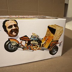 Model Kit Ricksha Wild Chinatown Express Custom Show Car MPC Retro Deluxe 1:20
