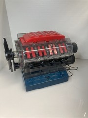 Playz V8 Combustion Engine Model STEM Educational Toy PRE BUILT