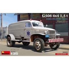 Miniart #38083 1/35 G506 4х4 1,5 t PANEL DELIVERY TRUCK