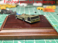 3D Printed 1/700/400/350/200 Air Force Jinlun Aircraft Tractor Unpainted Model