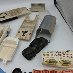 Vintage Model Car Parts Lot Bodies Interiors Decals AMT MPC 60s 70s