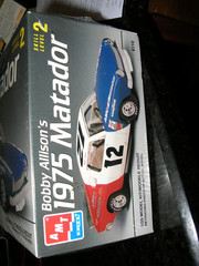 AMT ERTL 1/25 Bobby Allison’s 1975 AMC RWB Matador Model Kit Sealed Box Goodyear