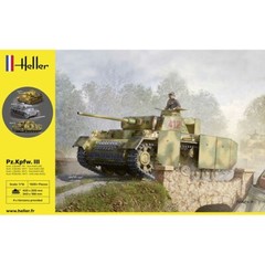 Heller #30321 1/16 Pz.Kpfw.III Ausf. J,L,M (4in1)