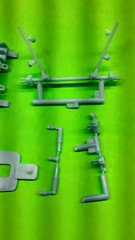 2006 Ford GT 1/25 Frame Chassis Axle Suspension Floor Pan Model Car Parts