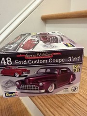 Revell 48 Ford Custom Coupe Sealed 1/25