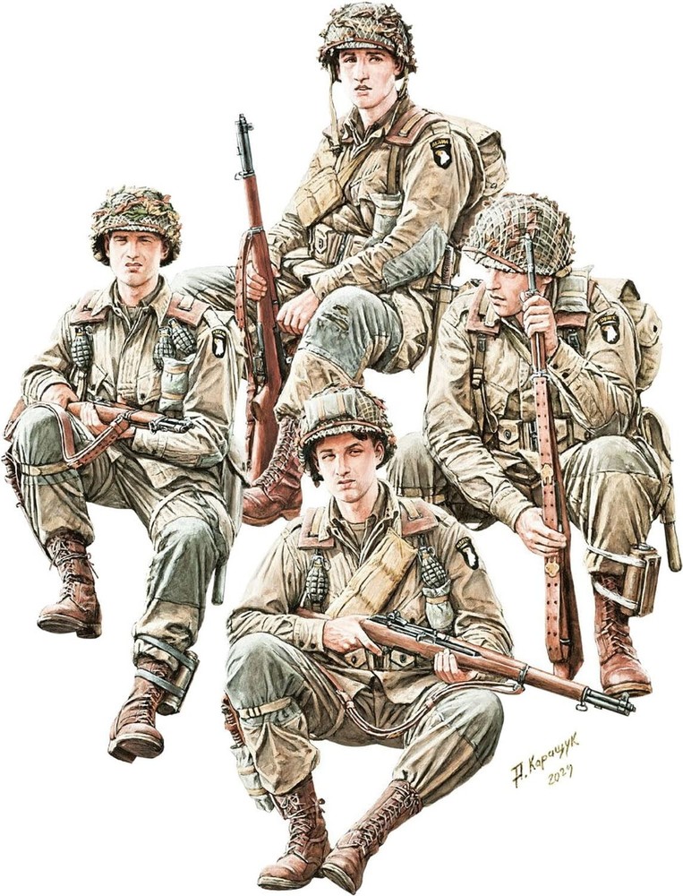 Miniart 1:35 – US Airborne Tank Riders