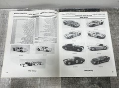 Vintage 1980s-90s Miniature Scale Model Car Automobile Catalog Lot Auto Sales