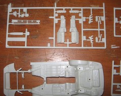 Revell 1998 Pontiac Firebird Ram Air NOS Chassis & Engine Parts Lot 1/25 98
