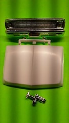 Mpc 72 1972 Chevy Pickup Truck 1/25 Hood Chrome Grill Bumper Bowtie Racer Wedge