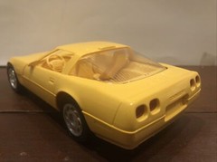 1992 Chevrolet Corvette ZR1 Dealer Promo Car YELLOW 1:25 AMT / ERTL