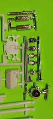 66 1966 Chevy Malibu SS 1/24 427 Big Block Motor Long Tube Headers Tunnel Ram