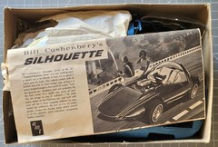 AMT Silhouette Custom Show Car Kit T276 1968 Open Art Box Stock, Street or Drag