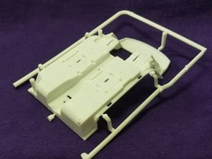 2021 Dodge Charger Hellcat INTERIOR FLOOR from 1:25 AMT Model Kit