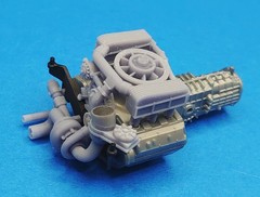 SD-P05 1/24 934 Engine Additional Parts, Revell Compatible, 3D Printed