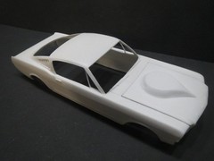 Mustang “Tear Drop” 1/25 Hood from Fremont Racing Specialties
