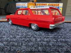 1966 RAMBLER CROSS COUNTRY WAGON RED PROMO w/ 2 Tone Interior-Exceptional Cond
