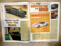 Vintage 8 Pc Lot Model Car, Slot Car, & Toy Magazines