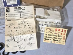 RARE Vintage 1/25 AMT PEANUT 1 MONZA FUNNY CAR #2801 NOS FACTORY SEALED 1970s
