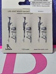 Live Resin 1/35 M240G Standard MG (LVRLRE35087)