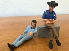 Shelby and Ken Miles 1/24 figures Cobra Ford