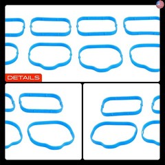 A-Premium Lower and Upper Engine Intake Manifold Gasket Set Compatible with