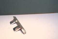 1970 Ford Maverick Model Car Rear Bumperl Chrome Part Jo-Han Made in USA