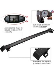Broaddict Set Of 2 Cross Bar Fit for 2021-2024 Ford Bronco, Roof Rack Cross Bar