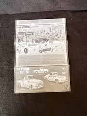 Vtg 1960’s AMT 3in1 Custom Trophy Series 53” Ford Pick-Up Truck Plastic 1:25 Kit