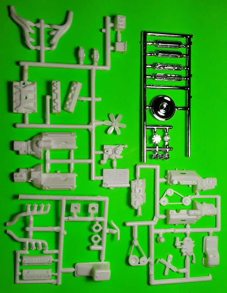 65 1965 Ford Fairlane 500 Modified Stocker 1/25 2 Motors Engines 427 Wedge Race