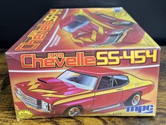 MPC 1972 Chevelle SS-454 1/25 Scale Model Kit #6322 Factory Sealed NIB