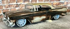 1/24 Scale: 24-Inch “C1” Wheels And Tires; Resin;1/25
