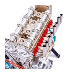 SKILL 4 MODEL KIT 4-CYLINDER DIECAST ENGINE BY MOTOR CITY CLASSICS 99001
