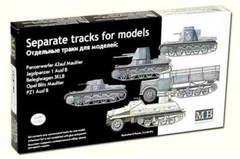 Separate Caterpillar Tracks Plastic model kit Scale 1/35 Master Box 3505